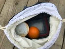 Lunch bag "Chat'recycle" avec sa trousse à couverts 