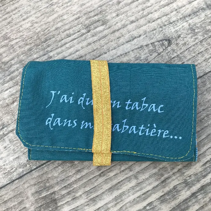 Blague à tabac "j'ai du bon tabac..."