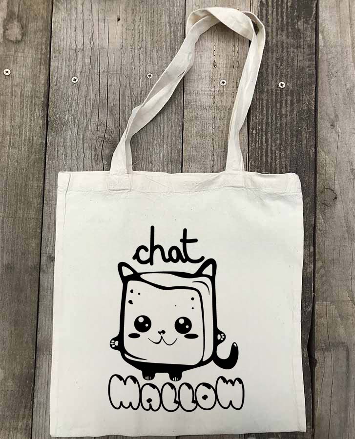 Totebag "Chat MALLOW" 